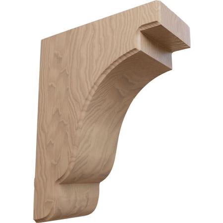 Ekena Millwork 3 1/2"W x 7 1/4"D x 9 1/2"H Bedford Bracket, Mahogany BKTW04X07X10BEGM